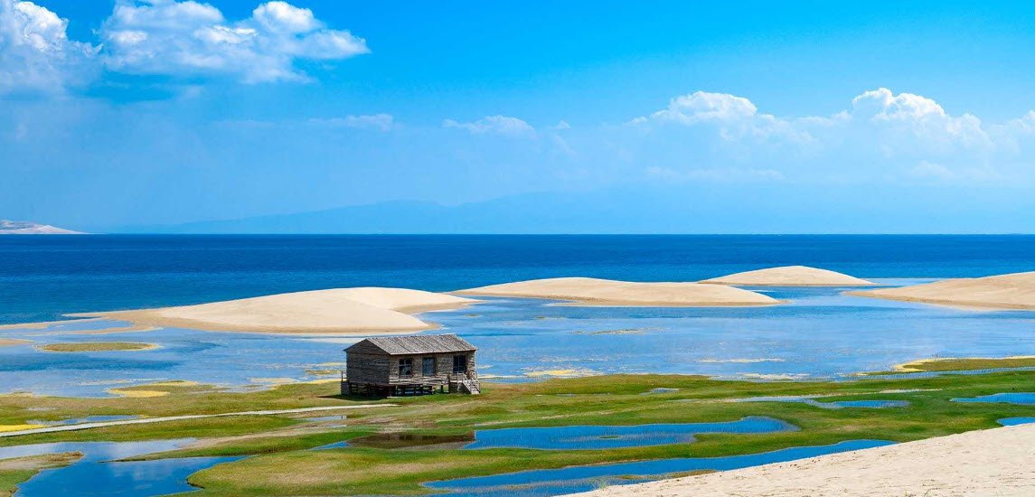 Qinghai Lake, Qinghai, China